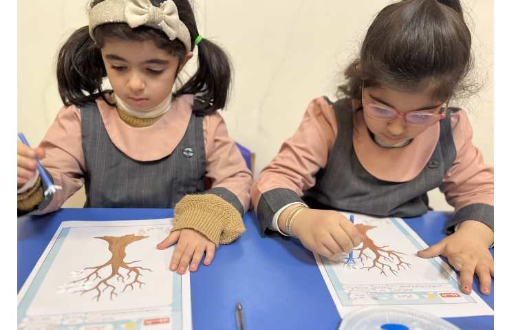 کاربرگ زمستان (درخت زمستانی ) 3