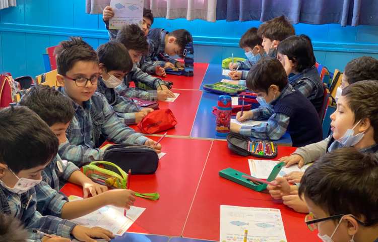 :کاربرگ ضریب هوشی، کلاس قاصدک 3