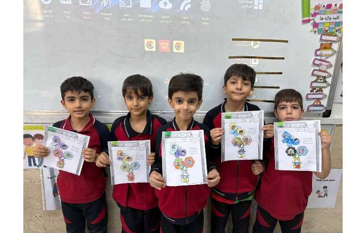 کاربرگ فارسی مبحث نگاره ها 1