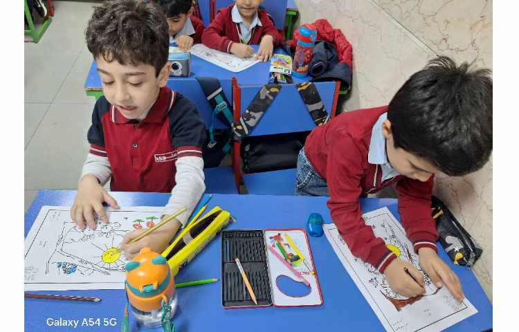 کاربرگ فصل بهار،پیش دبستان خانم محتوی 1