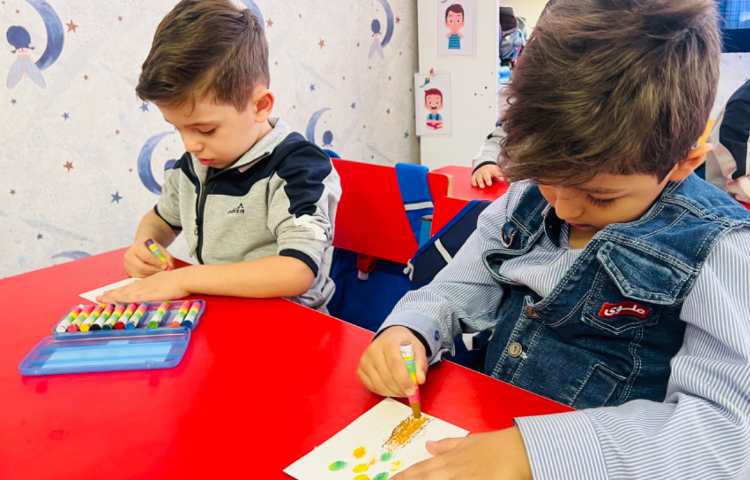 کارت پستال درخت پاییزی 1