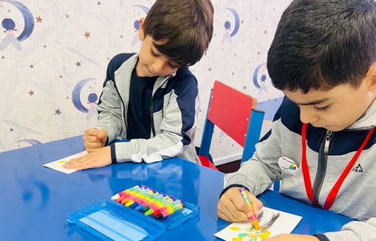 کارت پستال درخت پاییزی 2