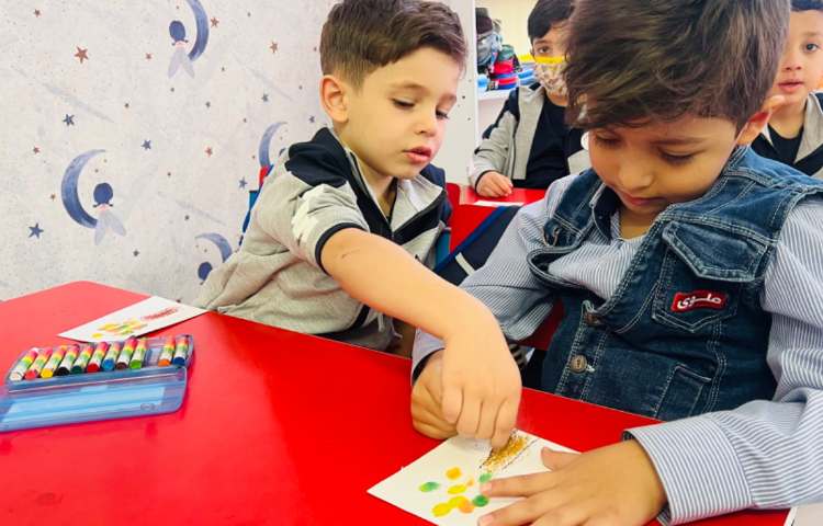 کارت پستال درخت پاییزی 4