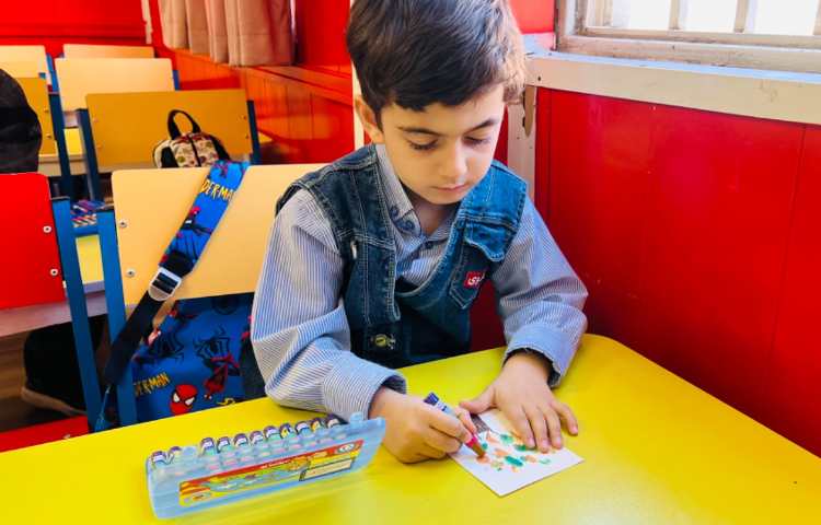 کارت پستال درخت پاییزی 4