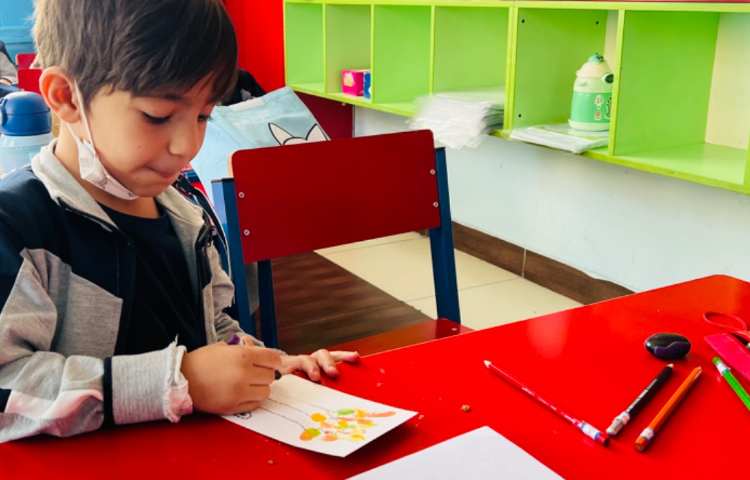 کارت پستال درخت پاییزی 5