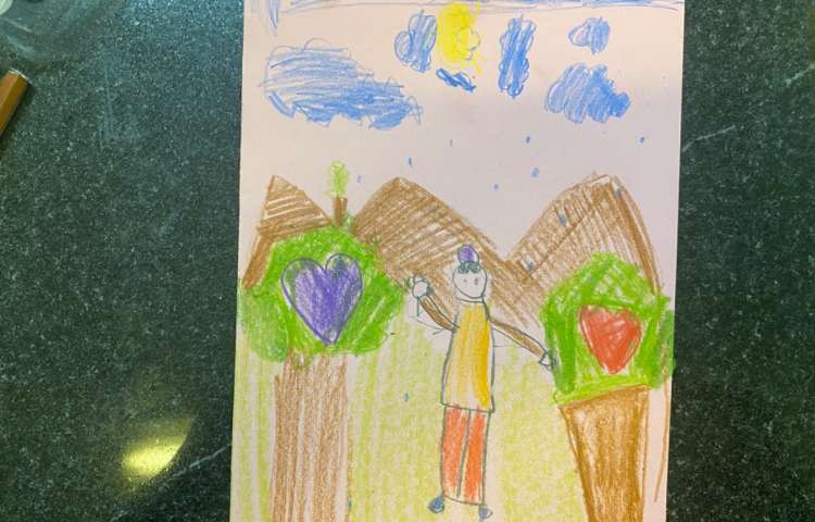 کارت پستال روز پدر، پایه اول 4