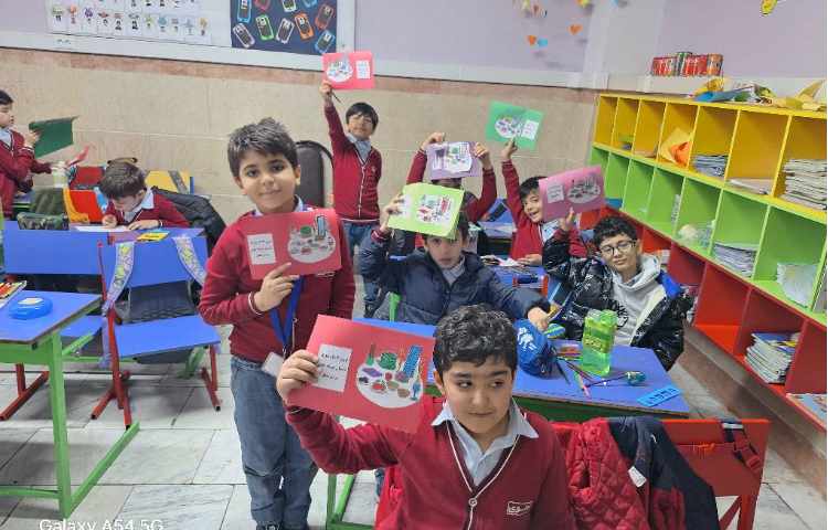 کارت پستال نوروز کلاس دوم 3