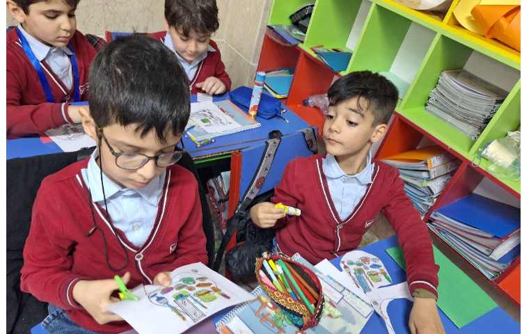 کارت پستال نوروز کلاس دوم 5