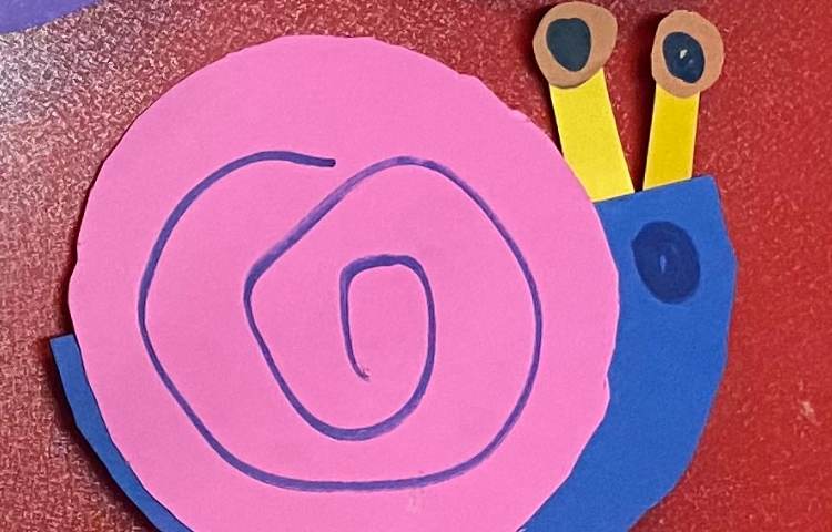 :کاردستی،دست ورزی، درست کردن حلزون 1