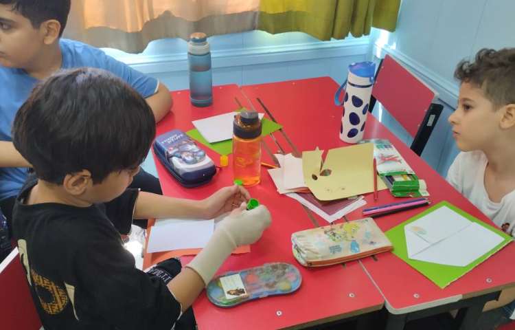 کاردستی-نقاشی خانه 3