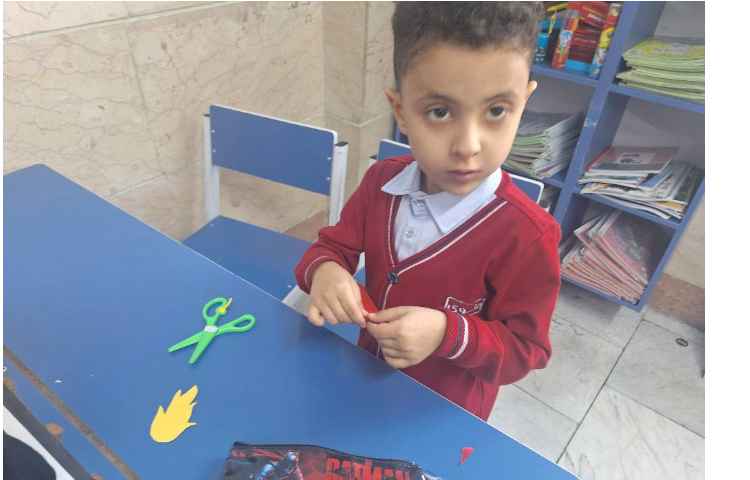 کاردستی آتش زنگ هنر 4