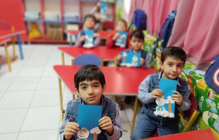 کاردستی آدم برفی 4