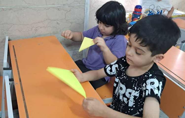 کاردستی اریگامی سگ 2