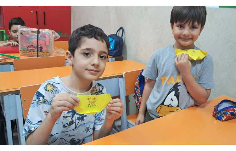 کاردستی اریگامی سگ 3