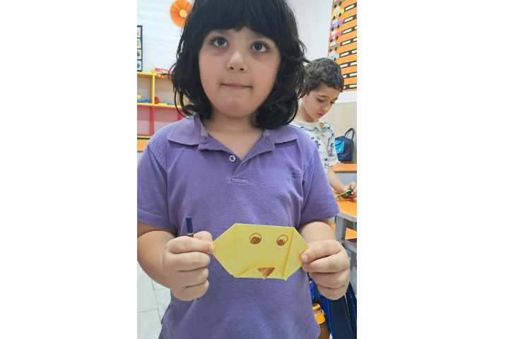 کاردستی اریگامی سگ 5