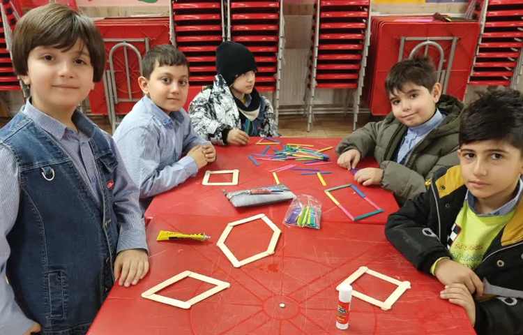 کاردستی اشکال هندسی 2