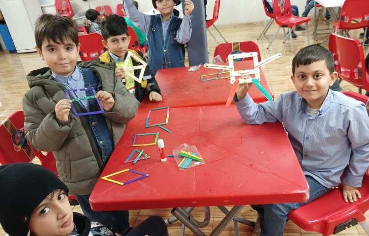 کاردستی اشکال هندسی 7