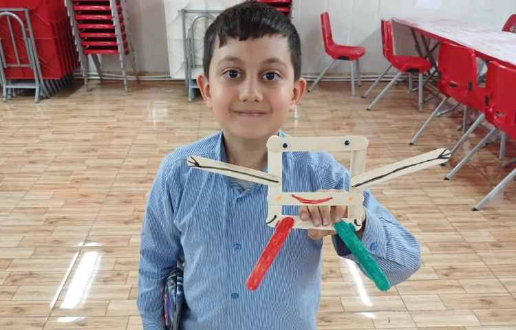 کاردستی اشکال هندسی 8