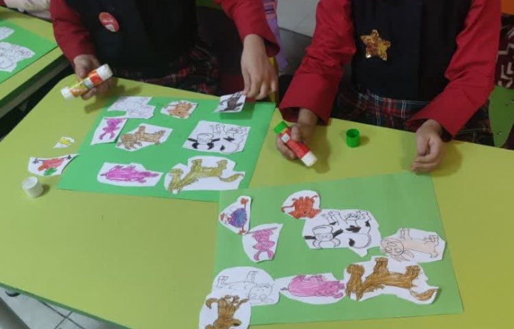 کاردستی انگلیسی حیوانات اهلی 1