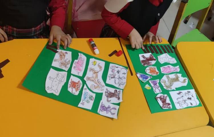 کاردستی انگلیسی حیوانات اهلی 1