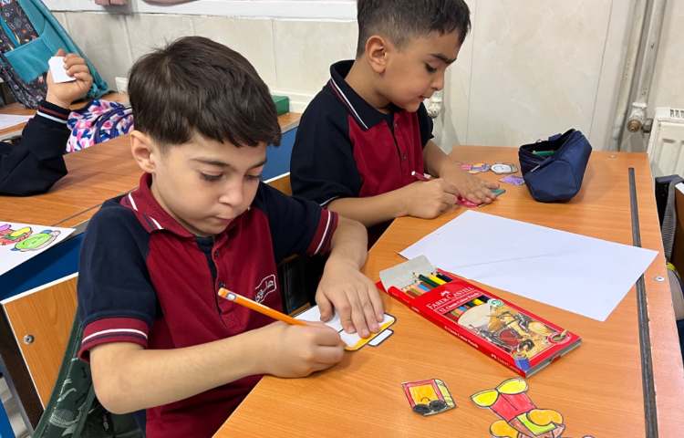 کاردستی اول مهر-زنگ زبان عمومی 2