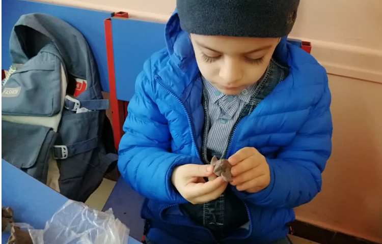 کاردستی با خمیربازی،جوجه 3