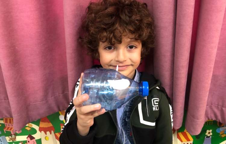 کاردستی با زباله‌های قابل بازیافت 2