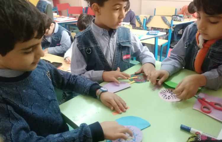 کاردستی با شکل دایره 3