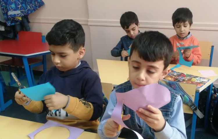 کاردستی با شکل دایره 6