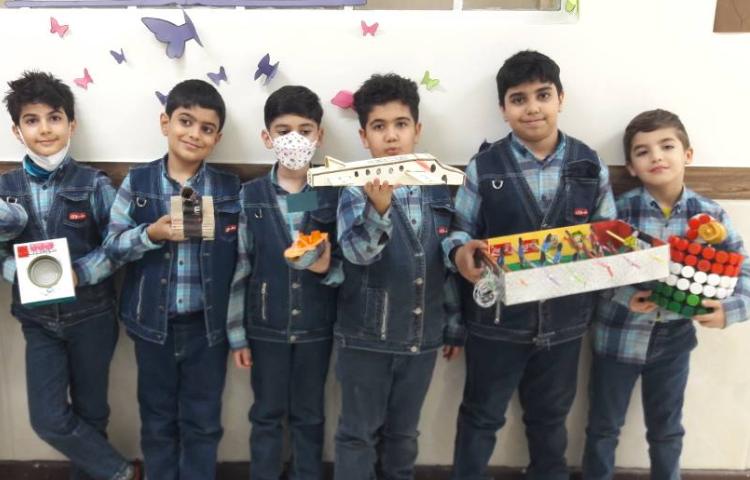 کاردستی با وسایل بازیافتی 2