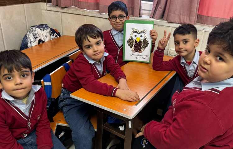 کاردستی جغد (خلاقیت در درس (ج)) 4