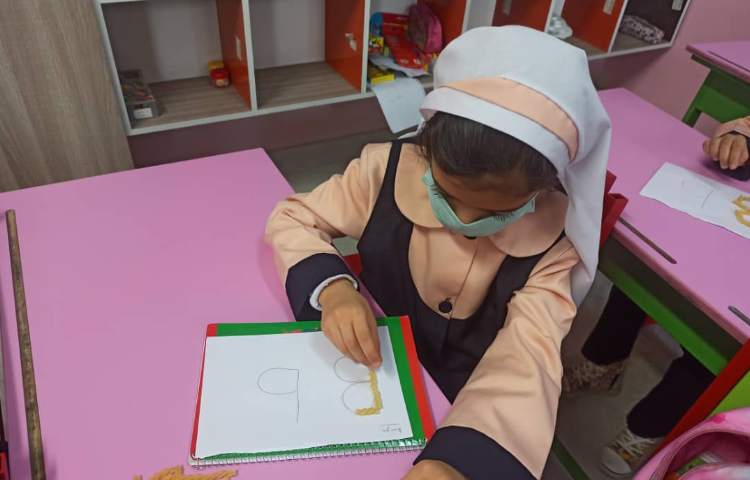 کاردستی حرف جدید 2