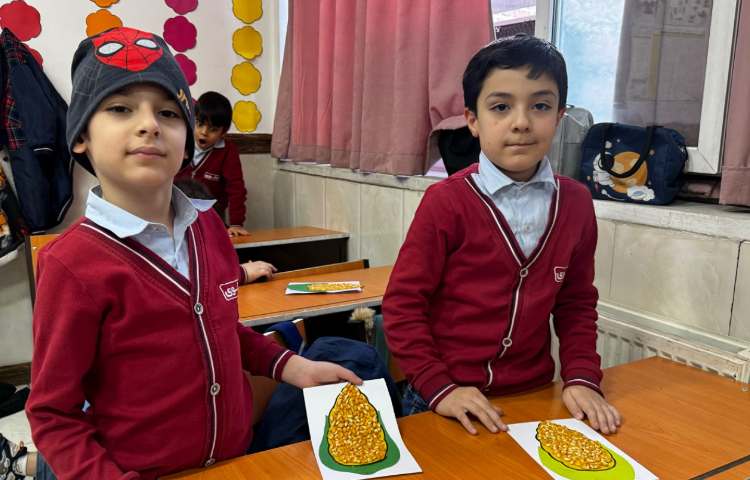 کاردستی ذرت برای نشانه ذال 1