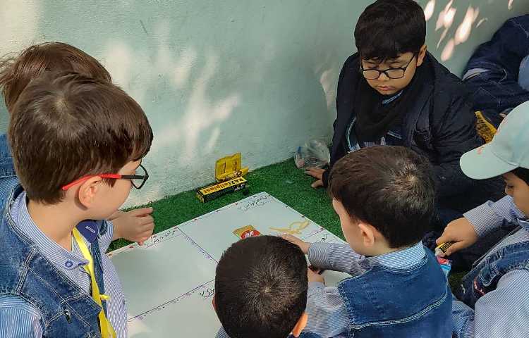 کاردستی روزنامه دیواری درس علوم 3