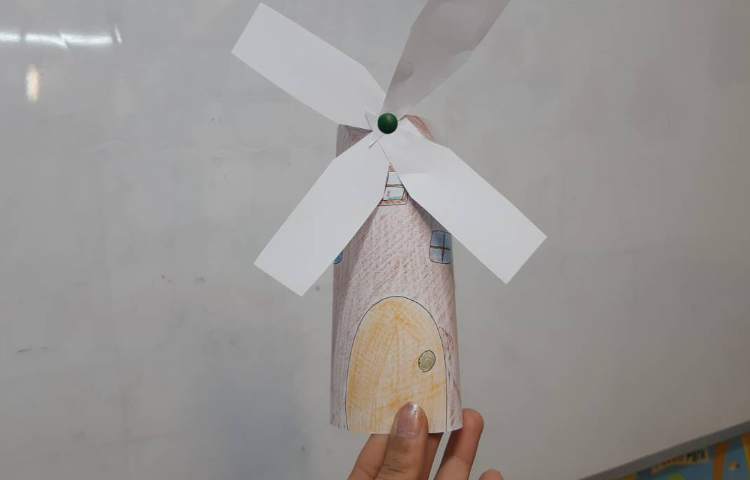 کاردستیِ windmill-زنگ زبان عمومی 2