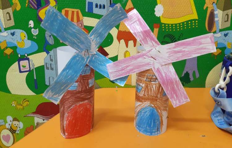 کاردستیِ windmill-زنگ زبان عمومی 3