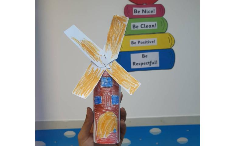 کاردستیِ windmill-زنگ زبان عمومی 4