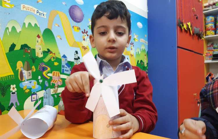 کاردستیِ windmill-زنگ زبان عمومی 5