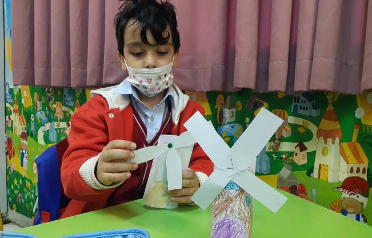 کاردستیِ windmill-زنگ زبان عمومی 6