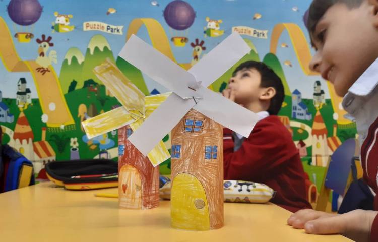 کاردستیِ windmill-زنگ زبان عمومی 7