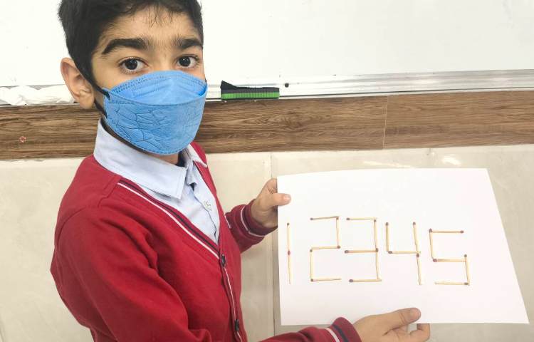 کاردستی ساخت اعداد دیجیتالی 11