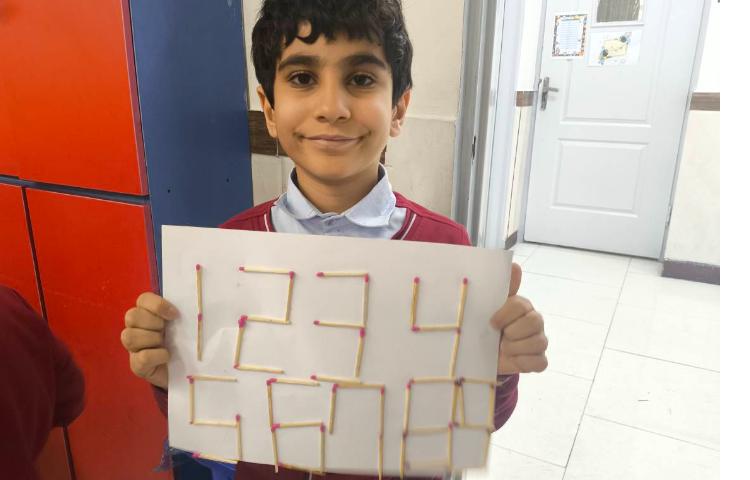 کاردستی ساخت اعداد دیجیتالی 15