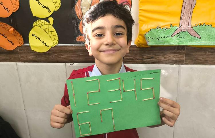 کاردستی ساخت اعداد دیجیتالی 18