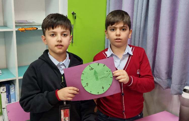 کاردستی ساعت-زنگ Math 44