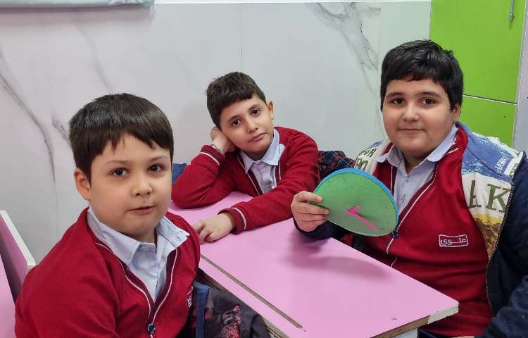 کاردستی ساعت-زنگ Math 5