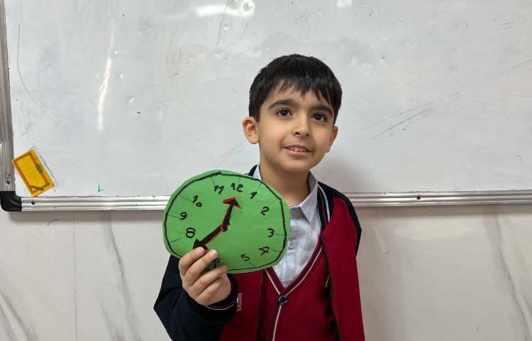 کاردستی ساعت-زنگ Math 6