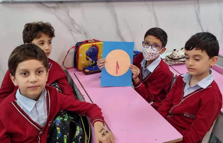 کاردستی ساعت-زنگ Math 6