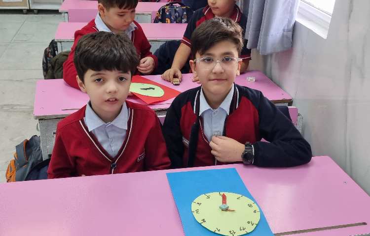 کاردستی ساعت-زنگ Math 7