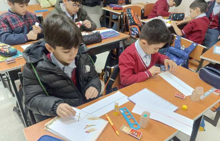 کاردستی سانتی متر و میلیمتر درس ریاضی 2