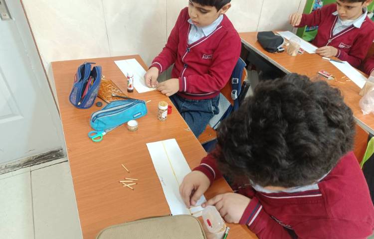 کاردستی سانتی متر و میلیمتر درس ریاضی 3